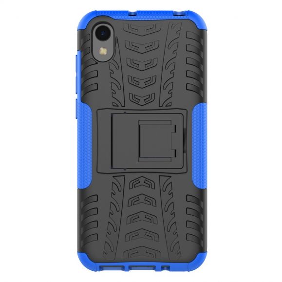 Case Huawei Y5 2019 #เคสฝาหลังกันลื่น Cool Tyre Pattern Kickstand (PC + TPU)