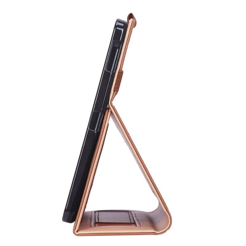 เคส Samsung Galaxy Tab S6 Lite 10.4 SM-P610 P615 P617 #เคสฝาพับหนัง PU มีที่สวมนิ้ว Card Holder Stand PU Leather Smart Case