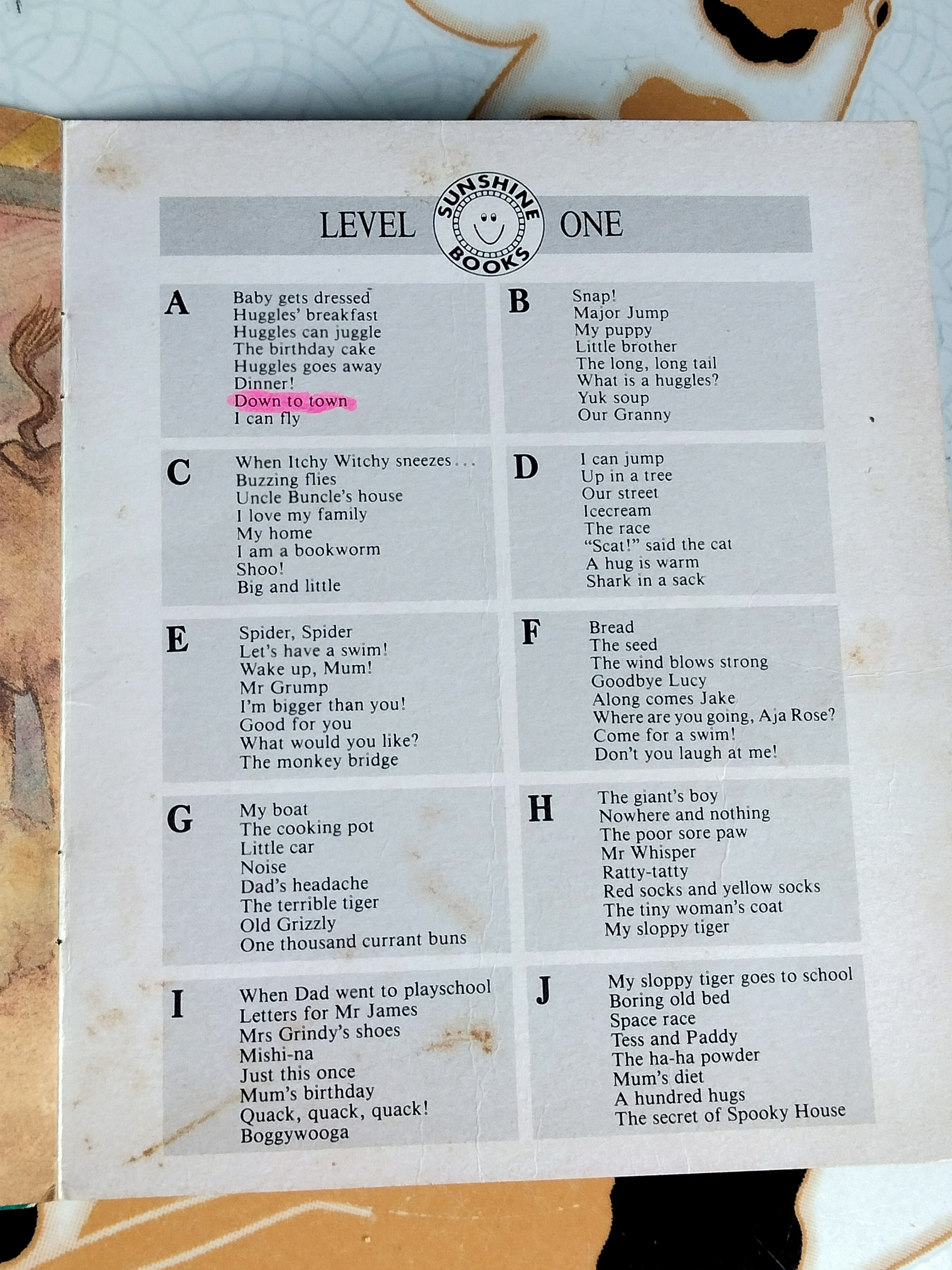 Sunshine Books (level 1 - มีแค่ 64 เล่มจาก 80 เล่ม/ชุด)) - Story by Joy Cowley First Published 1986 หนังสือนิทานภาษาอังกฤษ สำหรับเด็ก อ่านง่าย **สินค้าหมด**