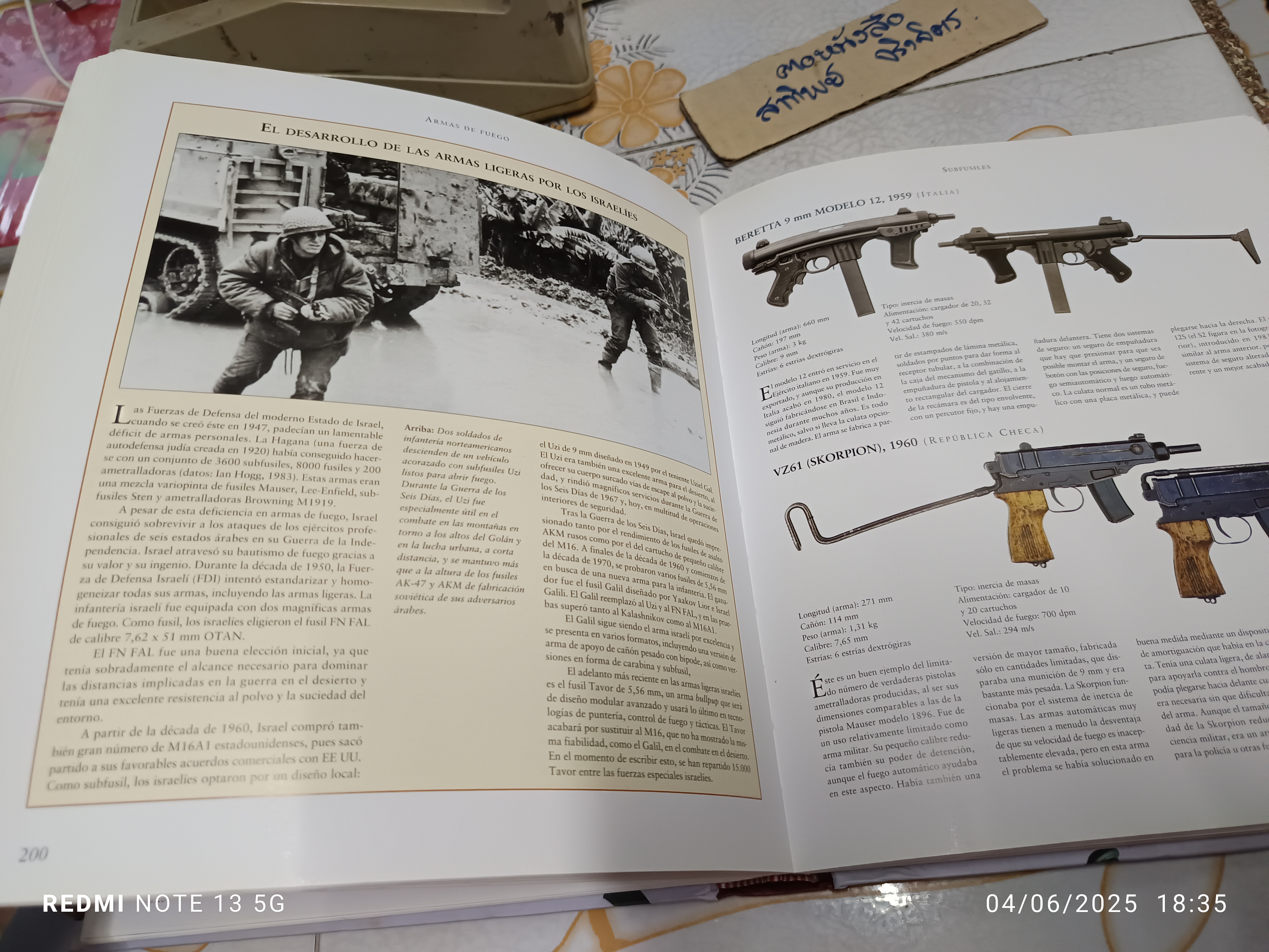 Atlas ilustrado de armas de fuego ; Language. Spanish / ประวัติปืน ความรู้เรื่องปืน (ภาษาสเปน)