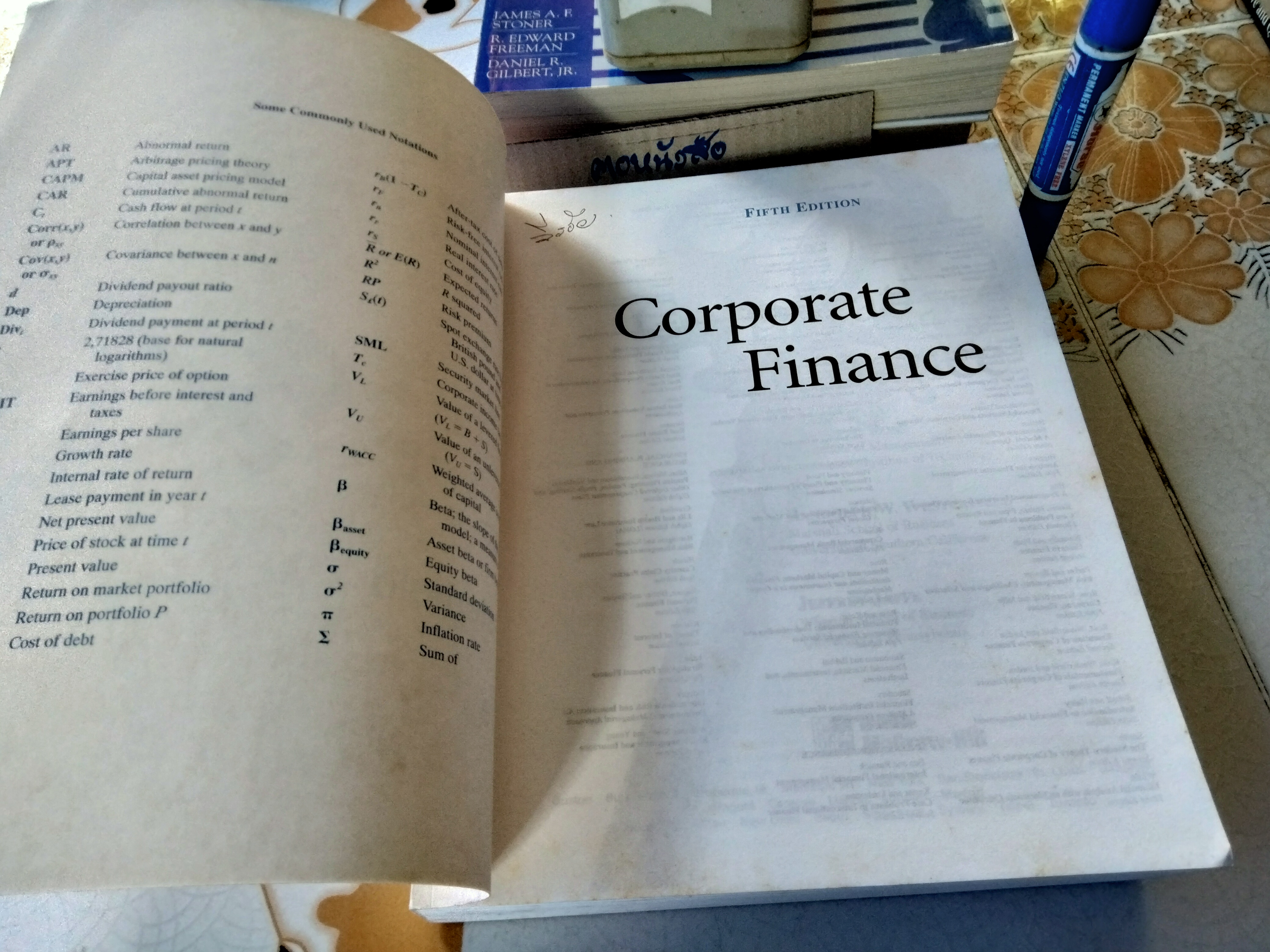 CORPORATE FINANCE , ROSS WESTERFIELD JAFFE