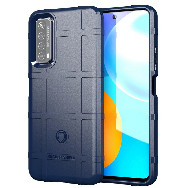 เคส Huawei Y7a #เคสฝาหลัง Rugged Shield Series Soft Silicone Shock Absorption Matte กันกระแทก