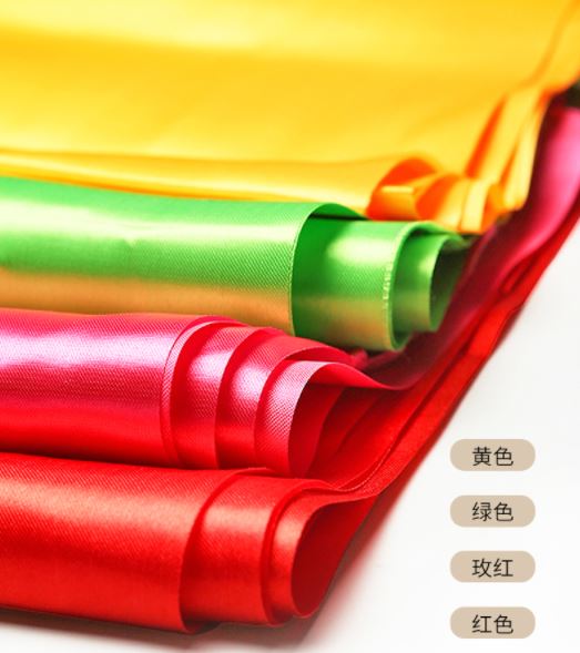 พัดฟ้อนรำจีนริบบิ้นผ้าไหม 秧歌绸带舞蹈绸子 Yangko Ribbon Silk Dance