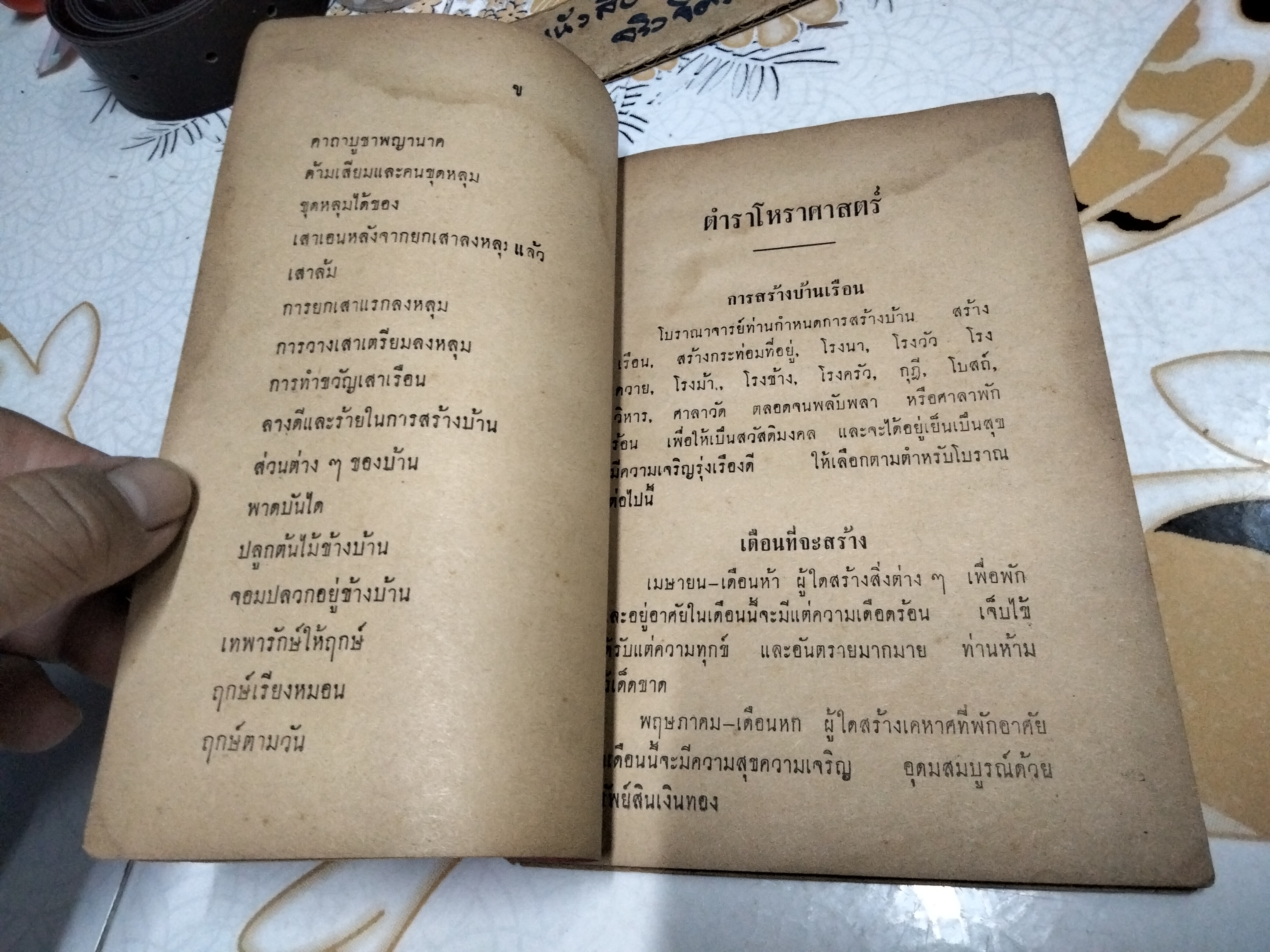 วิธีหาฤกษ์ต่างๆ โดย ส.วรศิลป์ ตำราโหราศาสตร์ ...พิมพ์ พ.ศ. 2512 หจก.เกษมบรรณกิจ **สินค้าหมด**