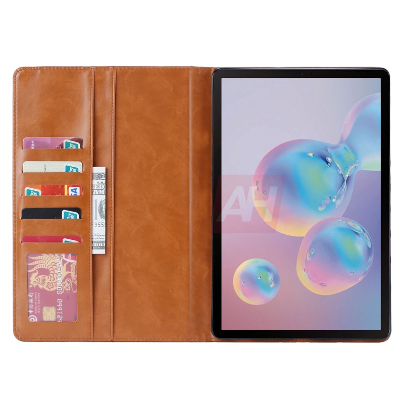 Case SamsungGalaxy Tab S7 FE 12.4"(T730,T736) #เคสฝาพับหนัง PU พับตั้งได้ PU Leather Protection Flip Case with Stand