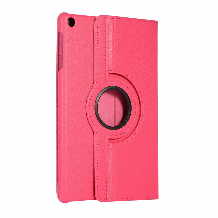 Case Samsung Galaxy Tab A7 10.4" 2020 (T500,T505,T507) #เคสฝาพับหนังผิวลิ้นจี่ Litchi Grain 360 Degree Rotary