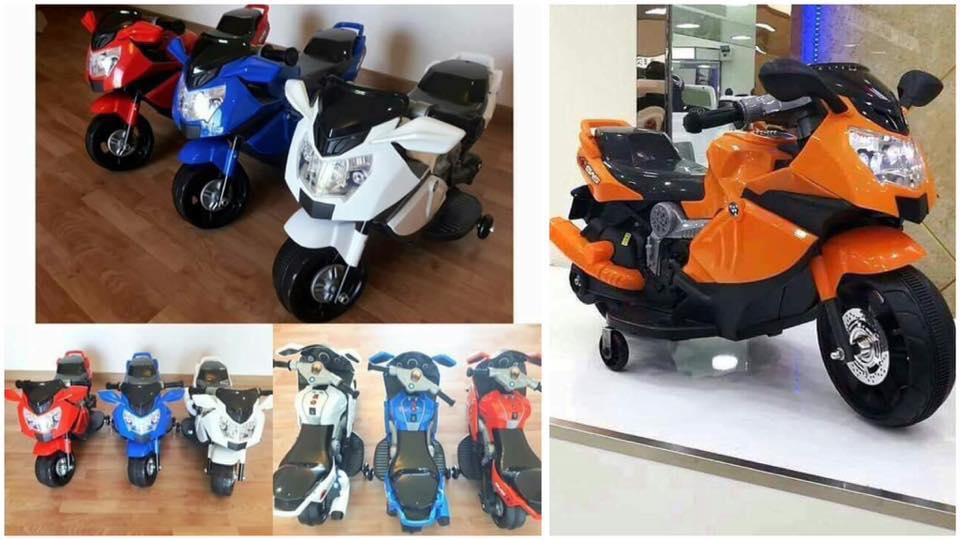 รถแบตมอเตอร์ไซค์ รับน้ำหนักได้ 25 กิโลกรัม ลดราคา