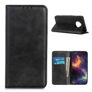 เคส Redmi Note 9T 5G #เคสฝาพับแบบกระเป๋าสตางค์ Auto-absorbed Split Leather อัตโนมัติดูดซับ