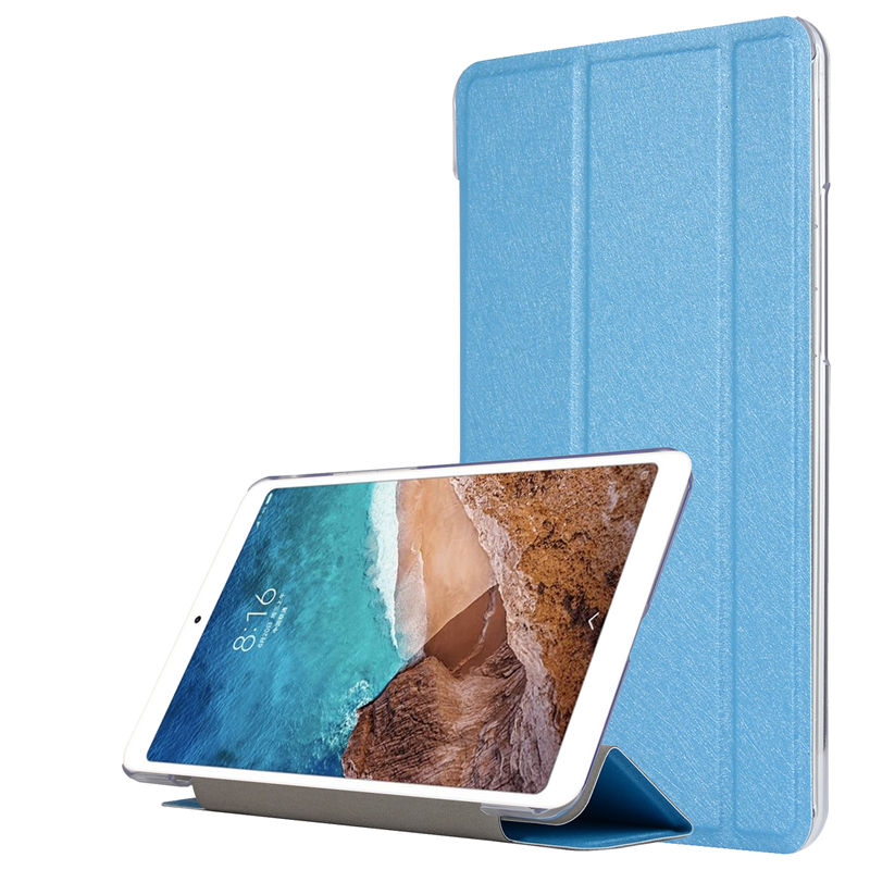 เคส Xiaomi Mi Pad 4 #เคสฝาพับแบบ 3 พับ Tri-fold Stand Leather Flip สีสันสวยงาม