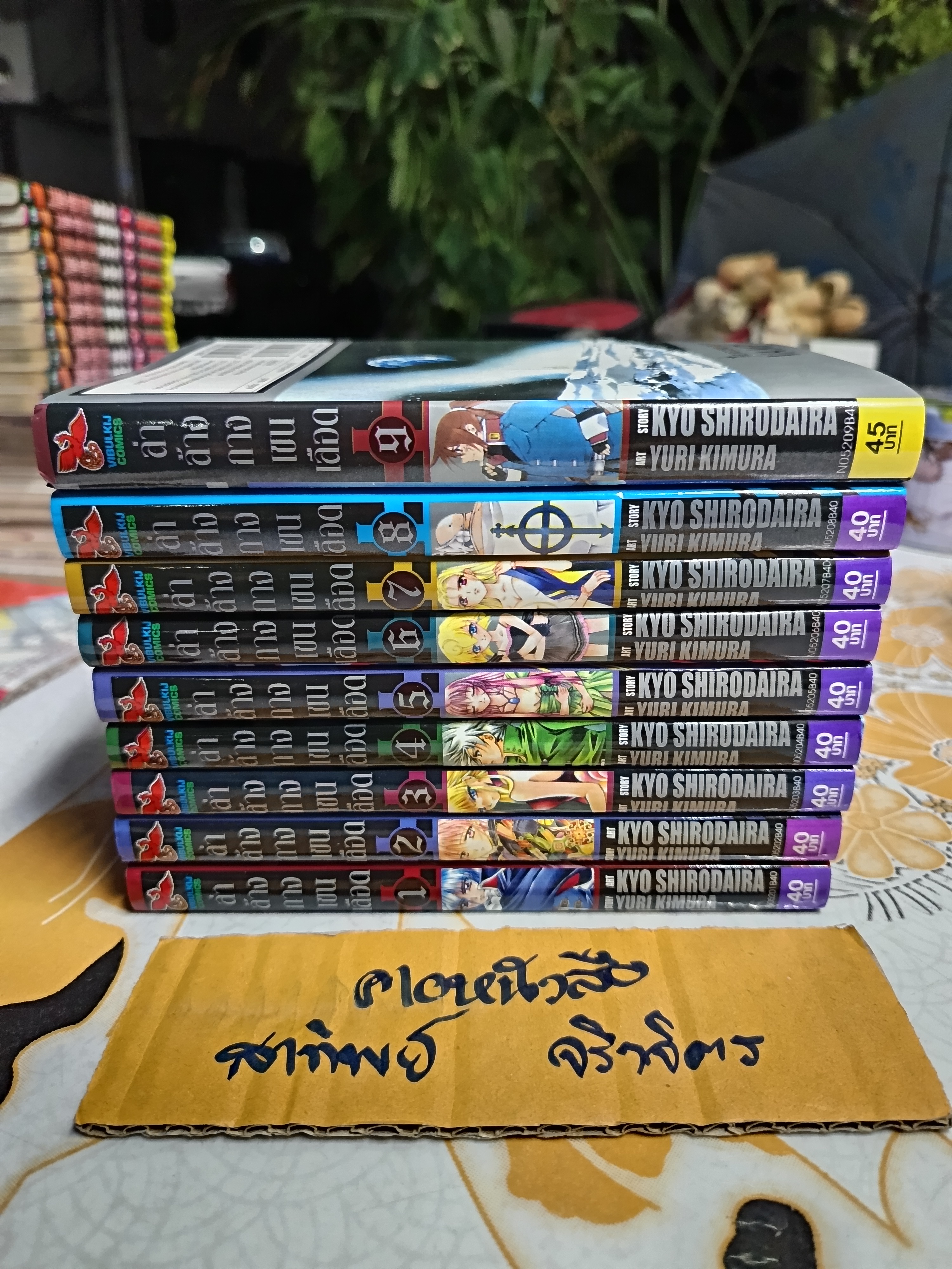 ล่าล้างกางเขนเลือด (The Record of Fallen Vampire) ครบชุด 9 เล่มจบ