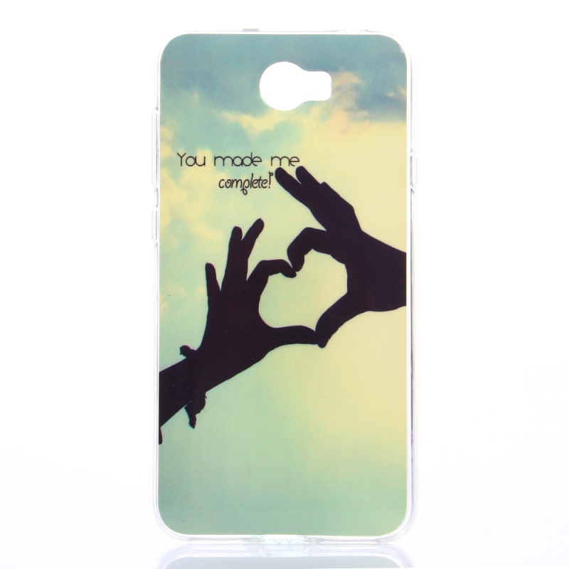 Case Huawei Y5II/Y5 เคสฝาหลัง TPU พิมพ์ลายรูปแบบที่ทันสมัย