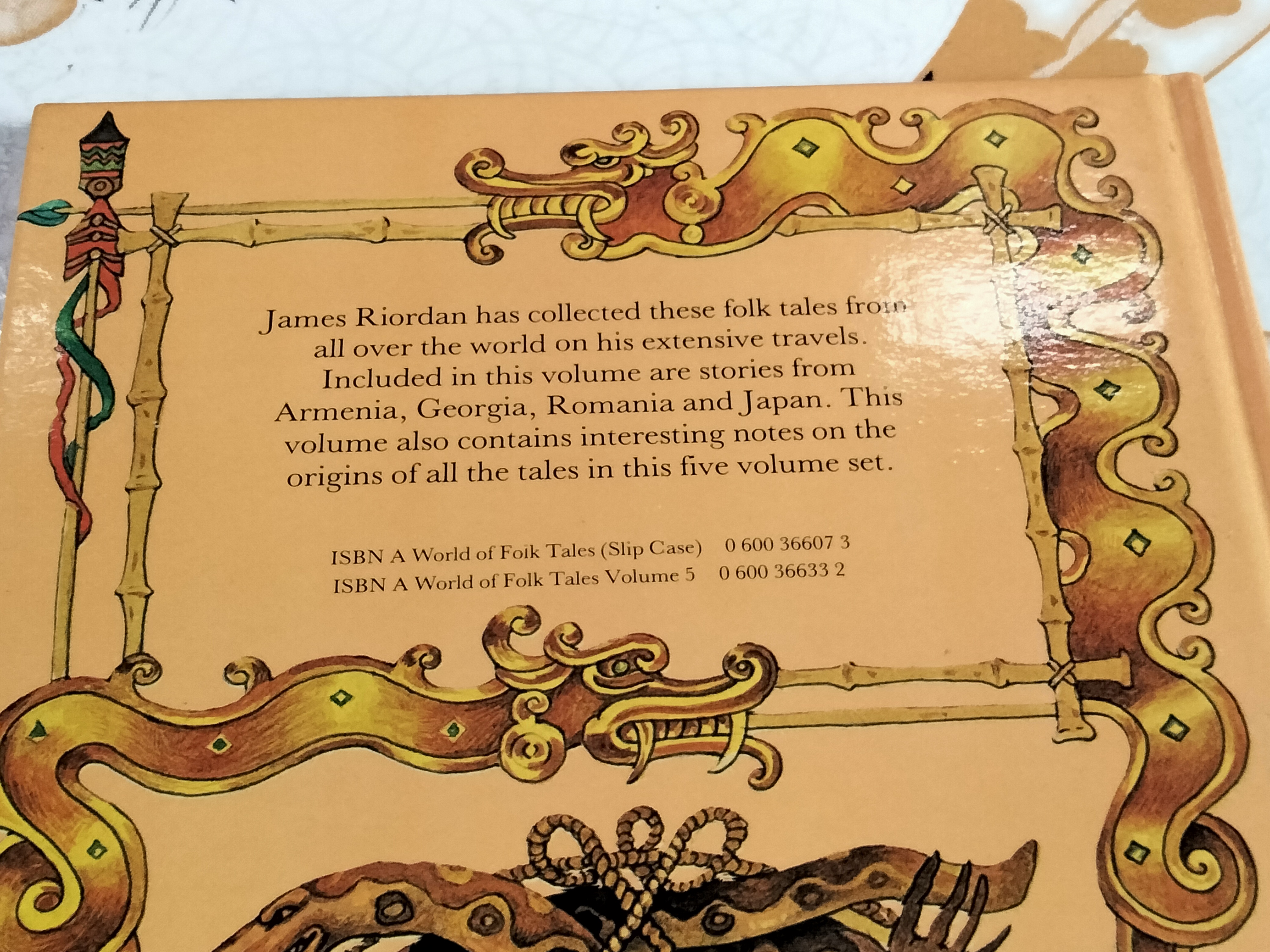 A WORLD OF FOLK TALES (5 เล่ม Box set) by JAMES RIORDAN