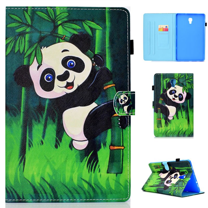 เคส Samsung Galaxy Tab A 10.5 (2018) T590 T595 #เคสฝาพับหนัง PU พิมพ์ลาย Pattern Printing Stand Leather