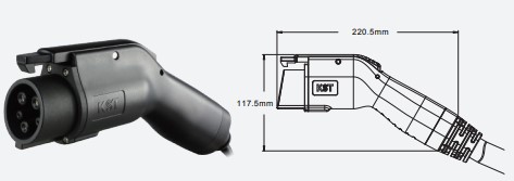 EV Charging Connector | Type 1 (SAE J1772)