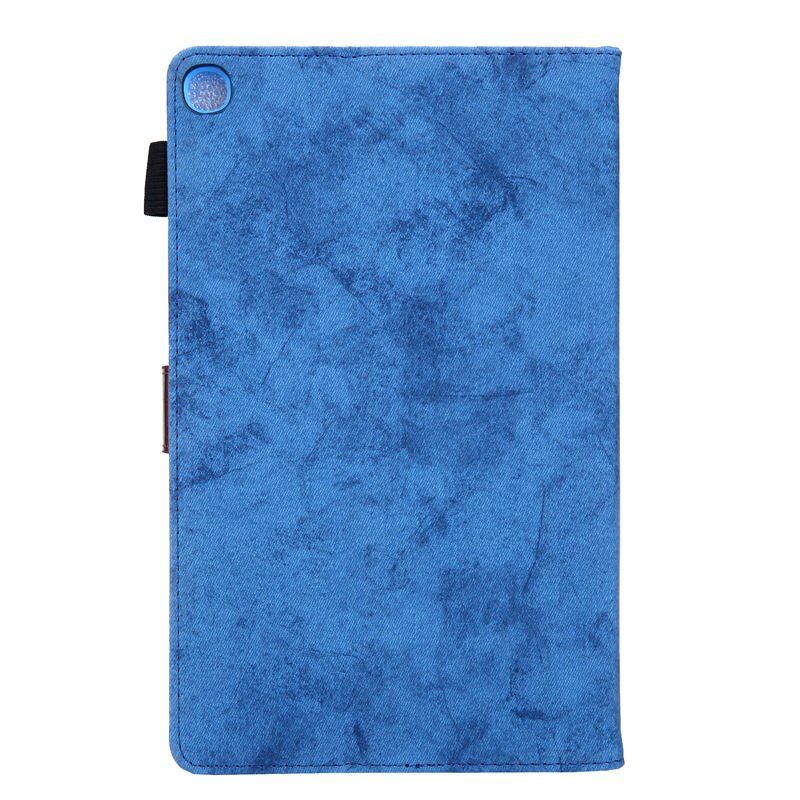 เคส Samsung Galaxy Tab A7 Lite 8.7" (T220,T225) #เคสฝาพับหนัง PU มีช่องใส่บัตร Business Style Auto Wake & Sleep Leather Case with Card Storage
