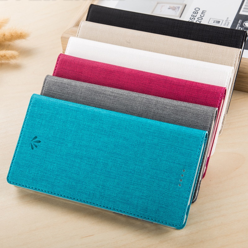 Case Xiaomi Mi Mix 3 #เคสแบบฝาพับหนัง PU Cross Texture Card Holder Leather Style Auto-absorbed คุณภาพดี