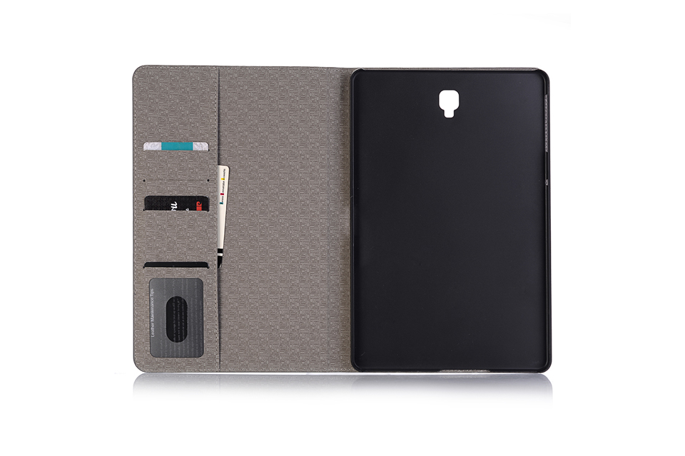 Case Samsung Galaxy Tab S4 10.5 T830 T835 #เคสฝาพับหนัง PU พิทพ์รูปแบบแผนที่ Map Pattern Stand Wallet Leather