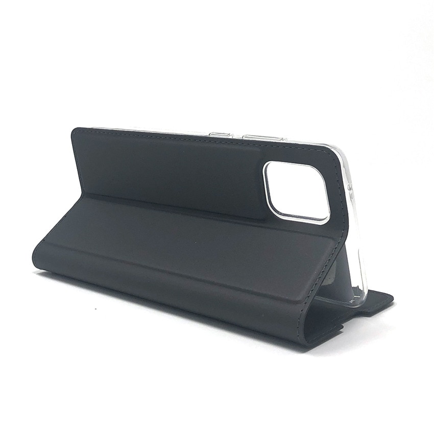 Case Samsung Galaxy Note 10 Lite #เคสฝาพับหนัง PU Magnetic Adsorption Stand Leather Card Holder