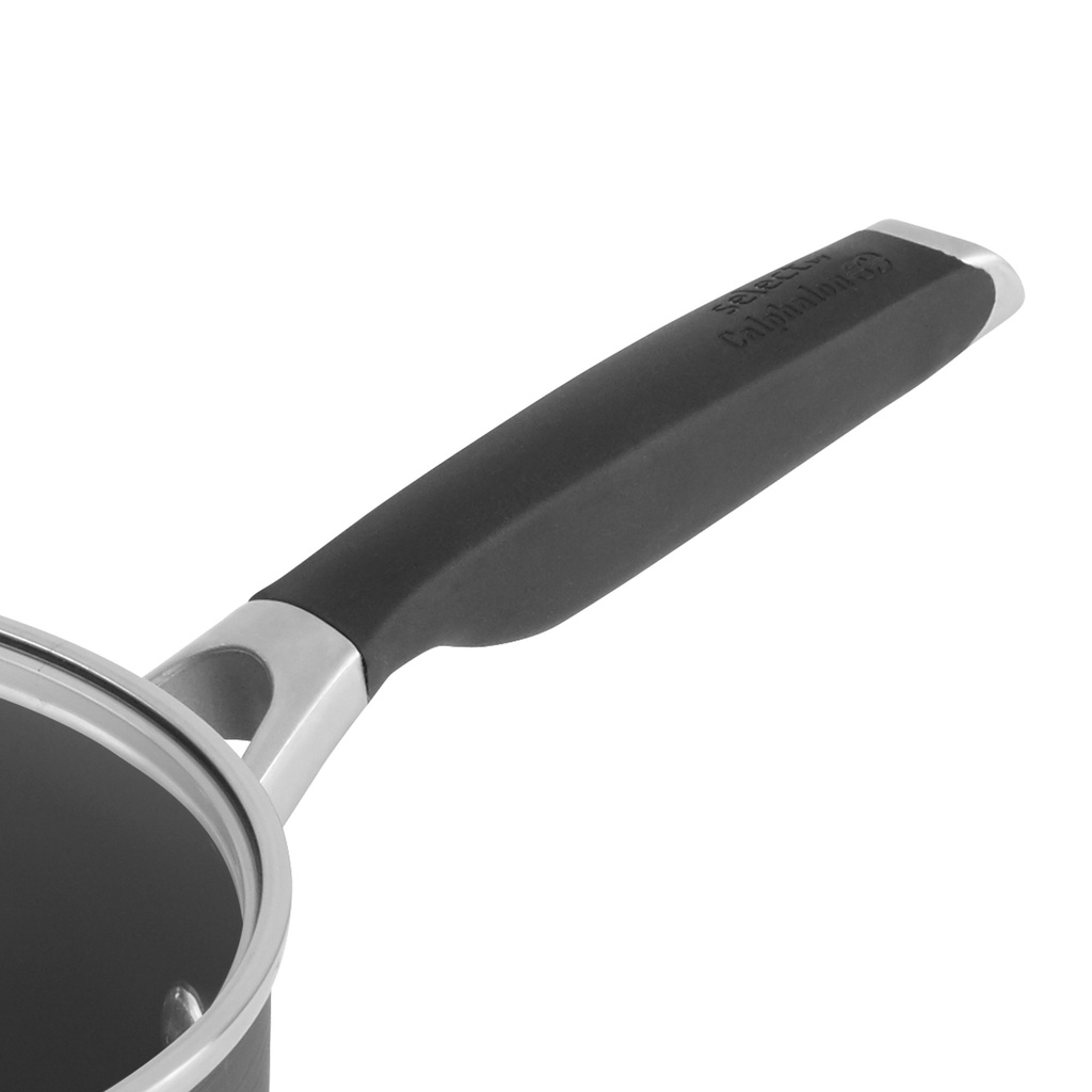 (Pre Order) Calphalon® Hard-Anodized Nonstick 2.5-Quart Sauce Pan with Cover คาลฟาลอน กระทะซอสพร้อมฝา เคลือบนอนสติ๊ก