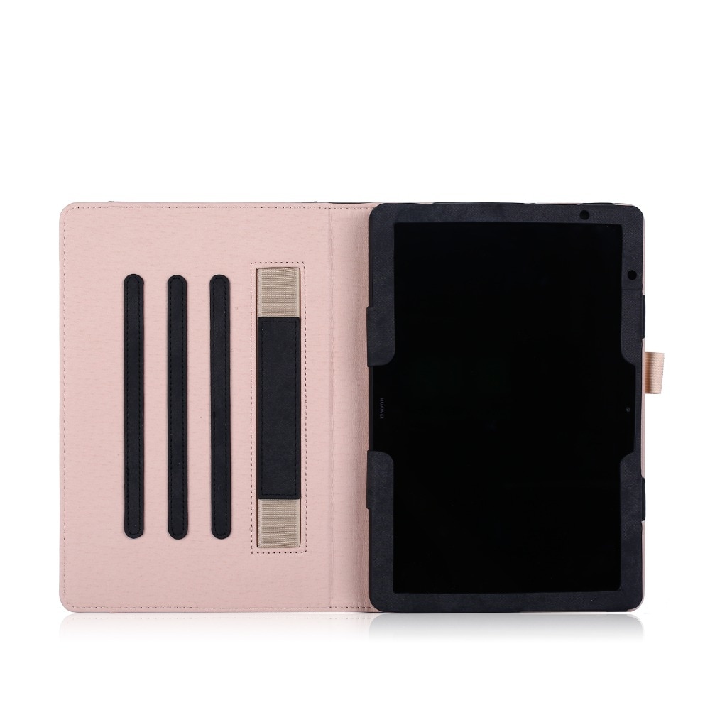 เคสแท็บเล็ต Huawei MediaPad T5 10 #เคสฝาพับ Front Pocket PU Leather Smart Cover เคสคุณภาพดีราคาถูก