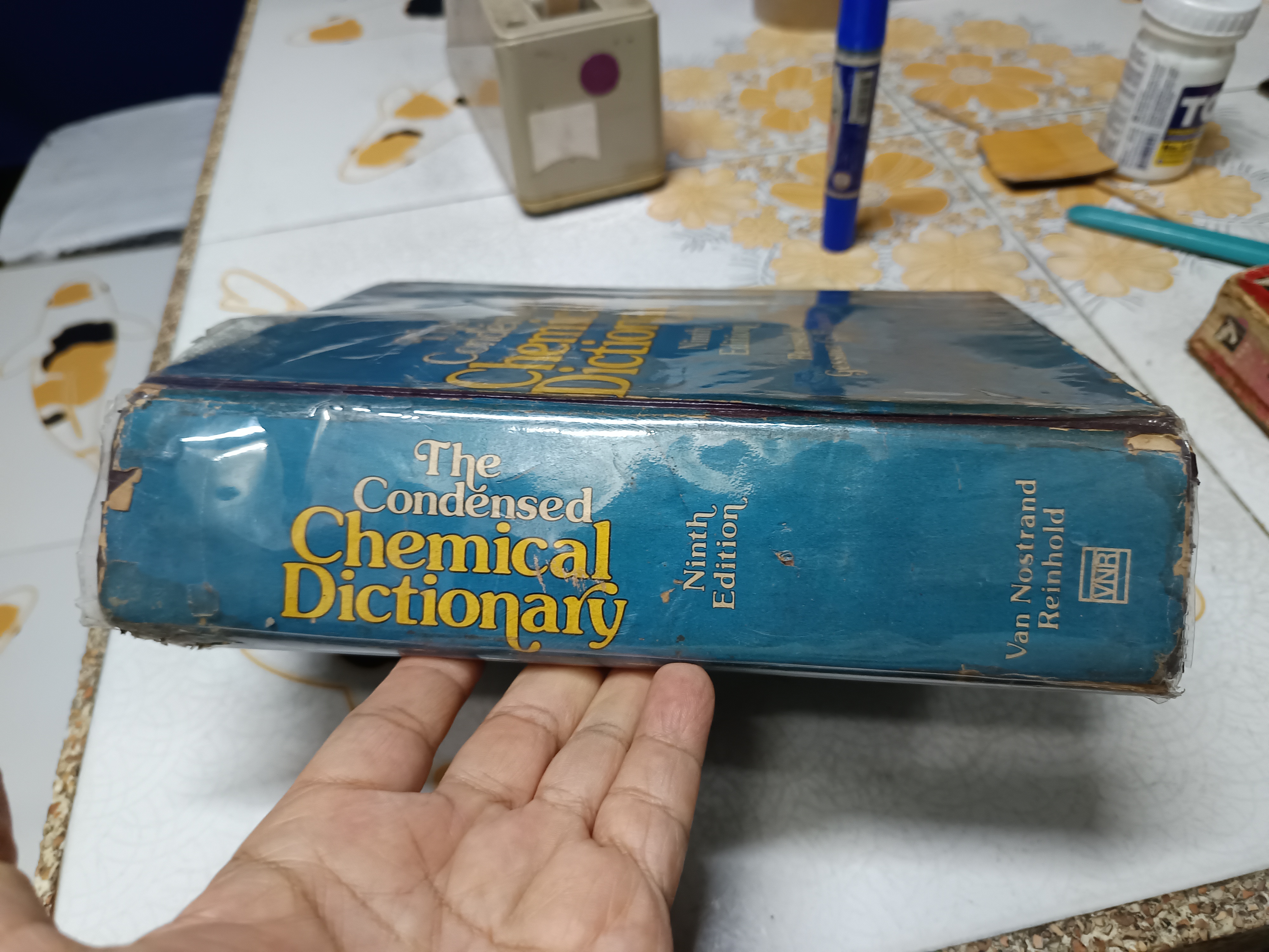 The Condensed Chemical Dictionary, Ninth Edition 1977 Hawley, Gessner G. พจนานุกรมเคมีฉบับย่อ