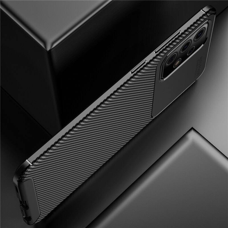 Case Samsung Galaxy A53 5G#เคสฝาหลังนิ่ม Carbon Fiber Anti-drop TPU Protection
