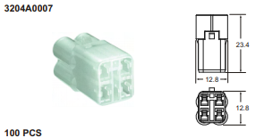 ปลั๊กต่อสายไฟในรถยนต์ AUTOMOTIVE CONNECTORS,090 SMTO MT SERIES 1.25sqmm