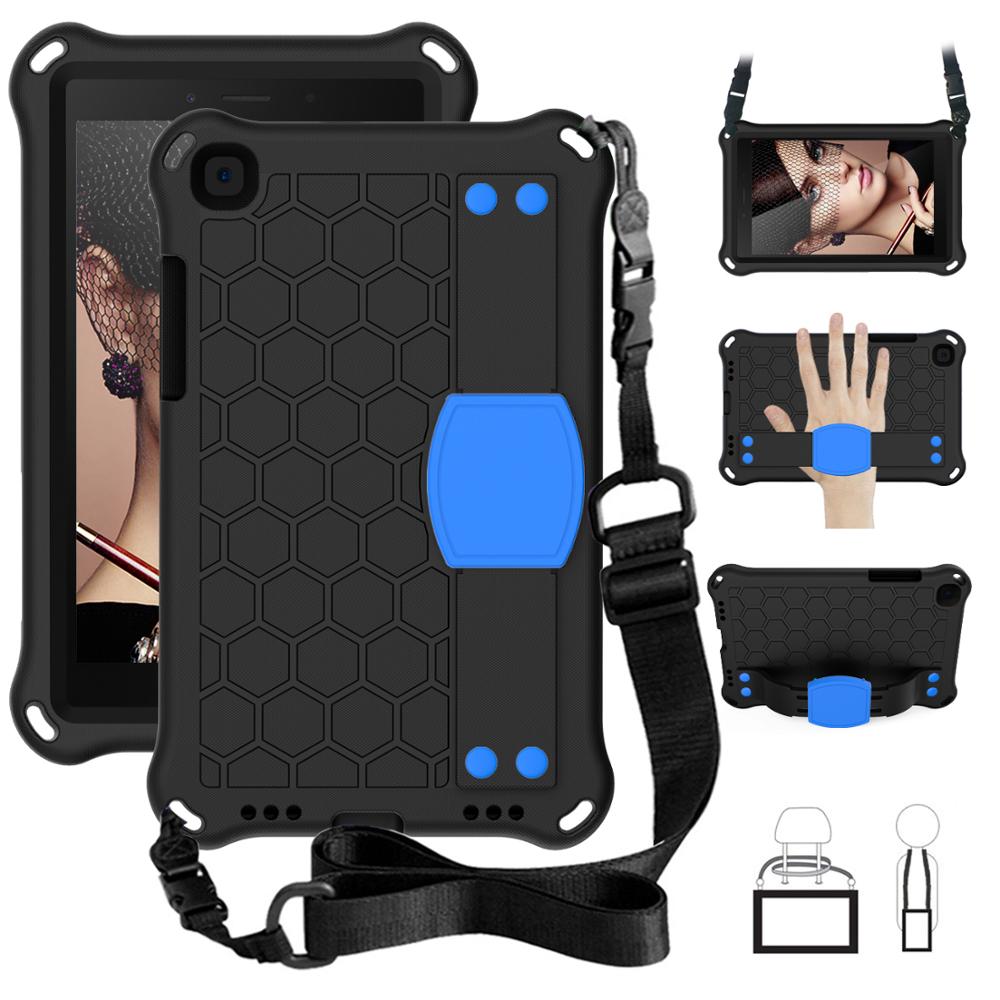Case Huawei MatePad T8 #เคสกันกระแทกลายรังผึ้งพร้อมสายคล้องไหล่ EVA Tablet Hybrid Shell with Shoulder Strap
