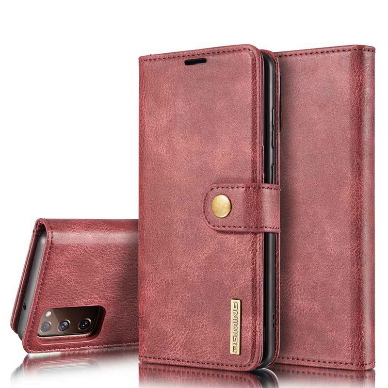 Case Samsung Galaxy Note 20 / Note 20 5G #เคสสไตล์กระเป๋าสตางค์แบบแยกส่วน DG.MING Detachable 2-in-1 Wallet Split Leather