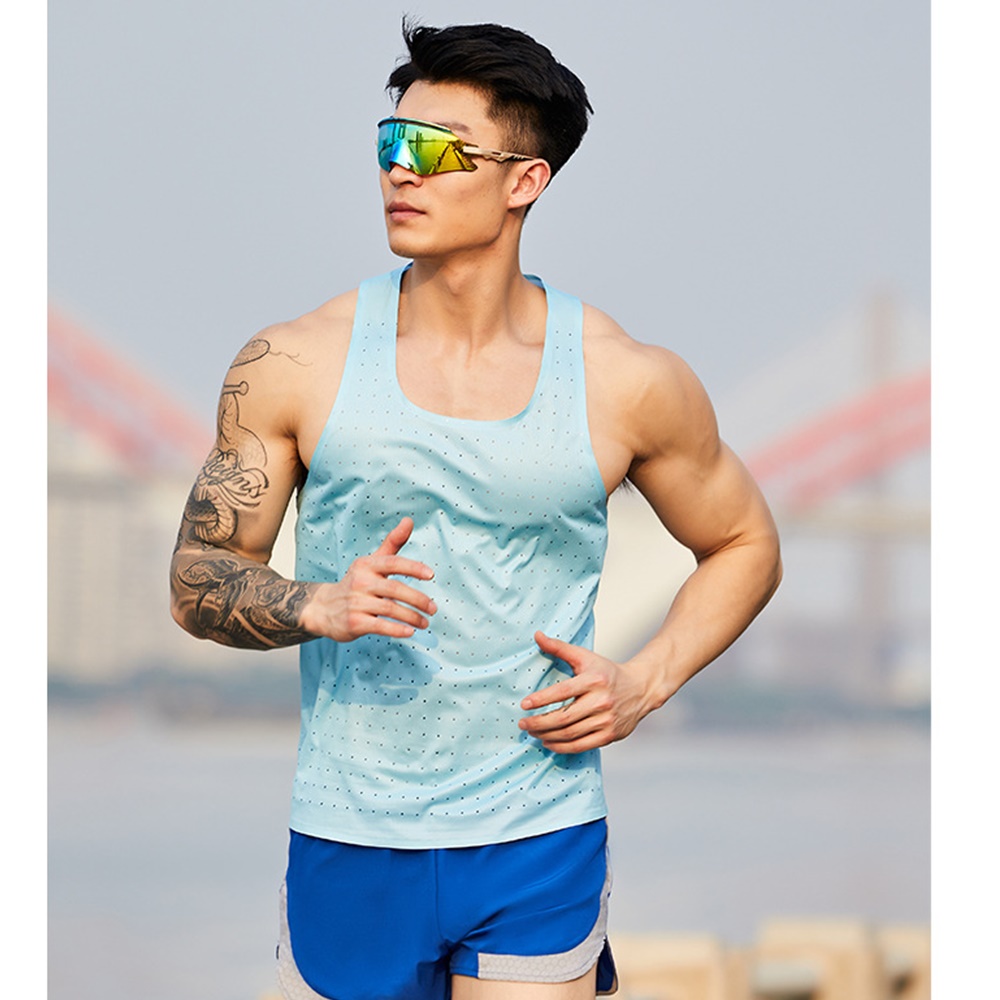 เสื้อกล้ามผู้ชาย ทรงอิลิทไร้รอยต่อ น้ำหนักเบา ใส่สบาย (S17)