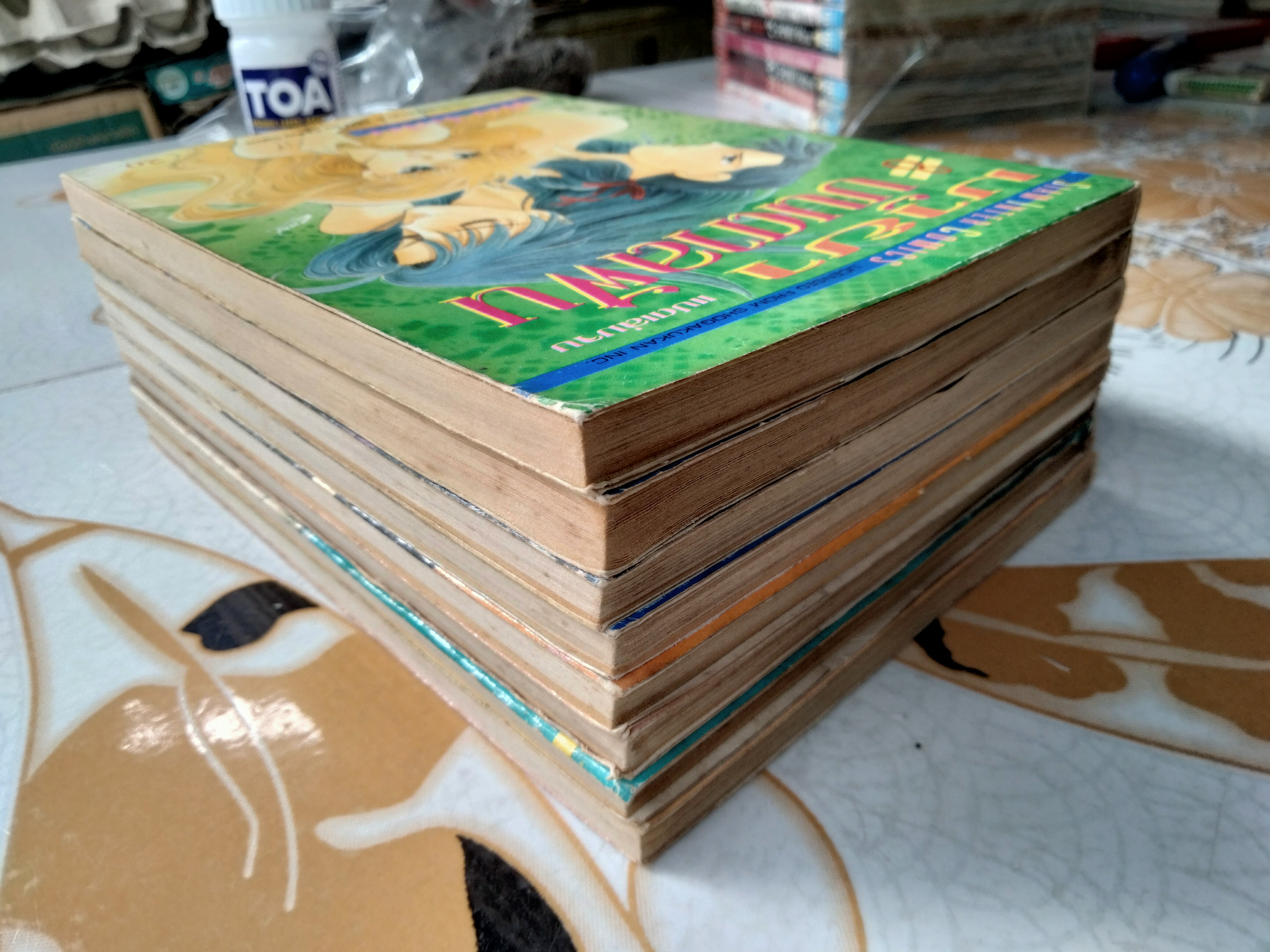 มายาบันดาลฝัน (8 เล่มจบ) Saito Chiho แปลจาก Mohitori No Marionetto หรือในชื่อเดิมว่า เวทีฉาบสีรุ้ง