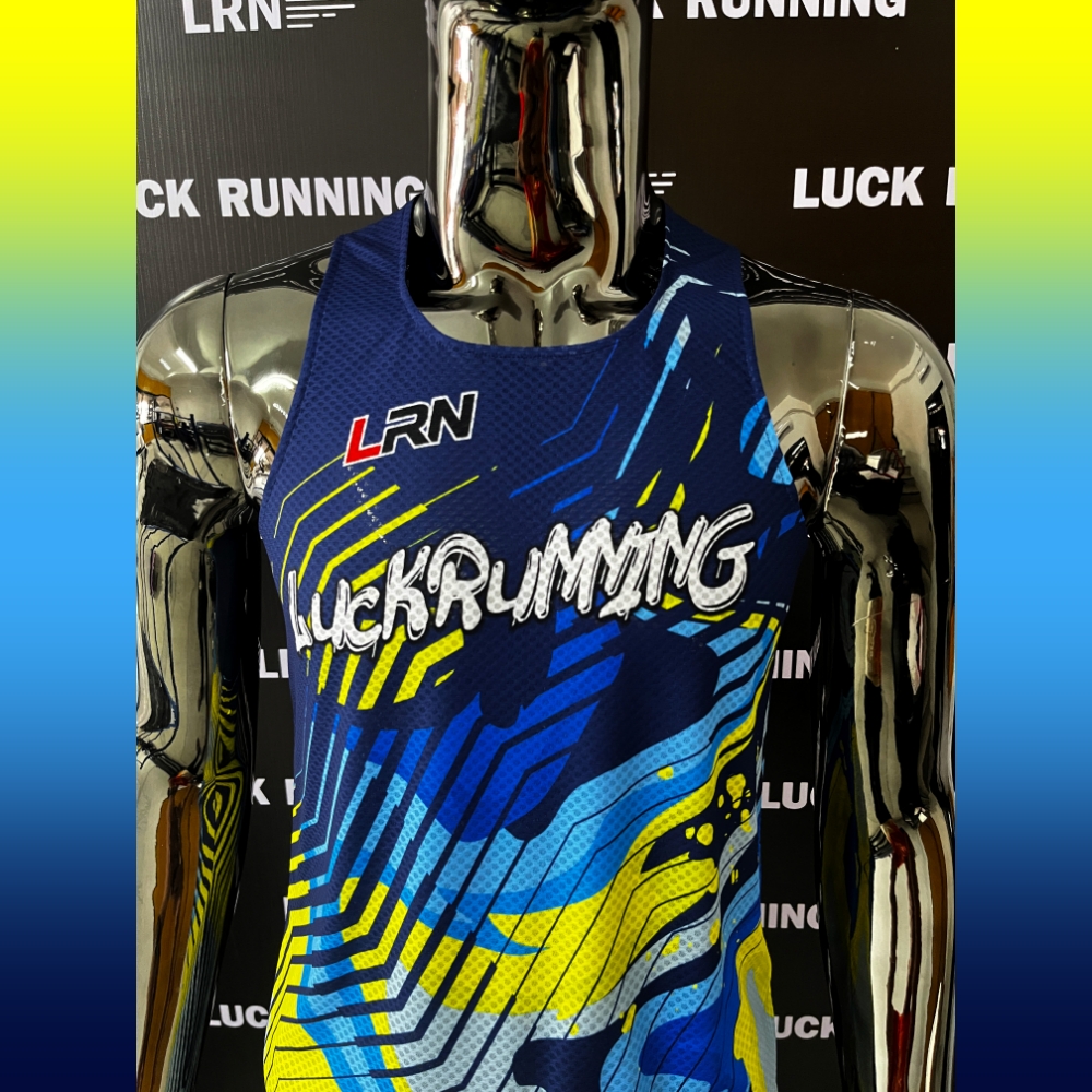 เสื้อวิ่งพิมพ์ลาย LRN เนื้อผ้า Super Air Flow (SF08)