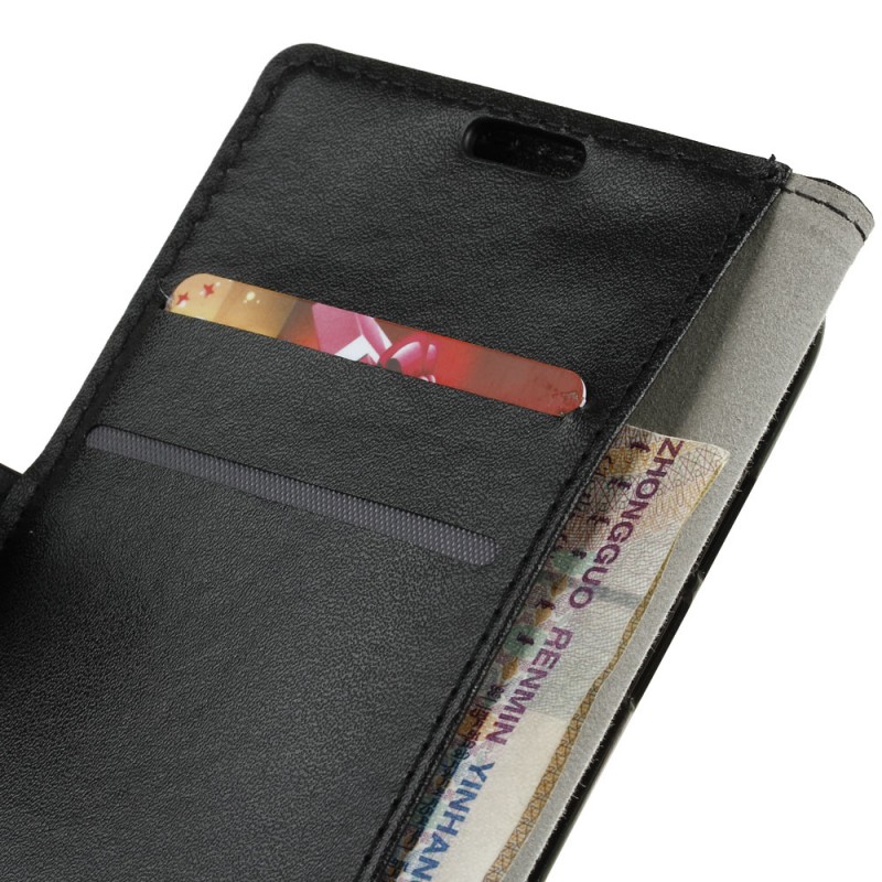 Case Samsung Galaxy A7 (2018) #เคสฝาพับรูปแบบกระเป๋าสตางค์หนัง PU มีช่องเสียบบัตร