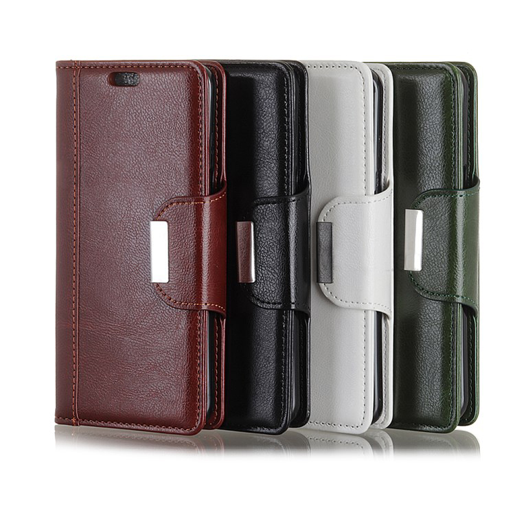 เคส Xiaomi Redmi Note 6 Pro #เคสฝาพับหนัง PU แบบกระเป๋าสตางค์ Textured PU Leather Wallet