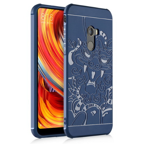 เคส Xiaomi Mi Mix 2 #เคสฝาหลัง TPU ลายมังกร Wrapped Edges Drop-proof ออกแบบสวยงามทันสมัย