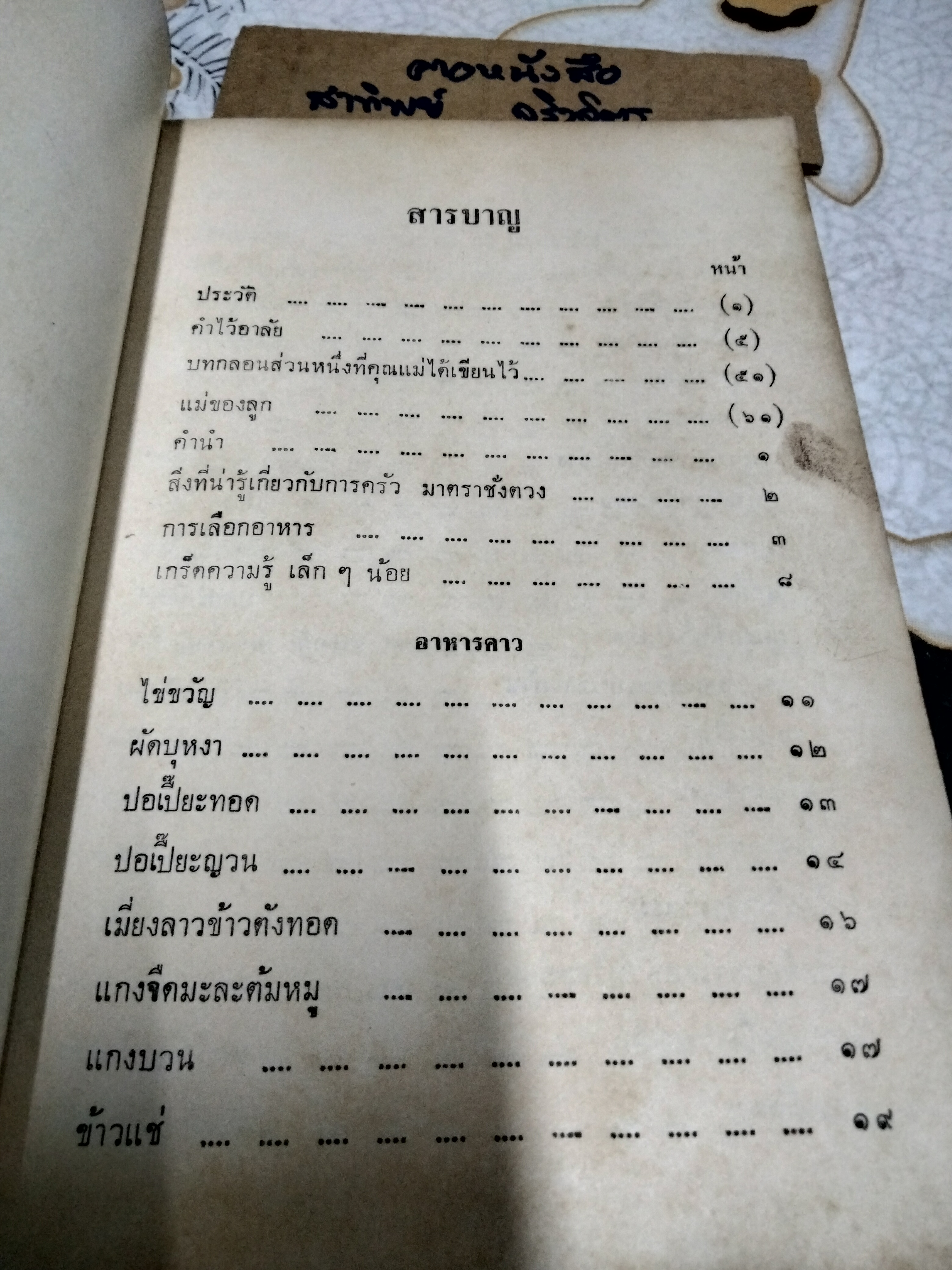 วิมณฑา อนุสรณ์ ตำรากับข้าว อนุสรณ์ นางวิมณฑา มณีสุต (พ.ศ.2457-2515) **สินค้าหมด**