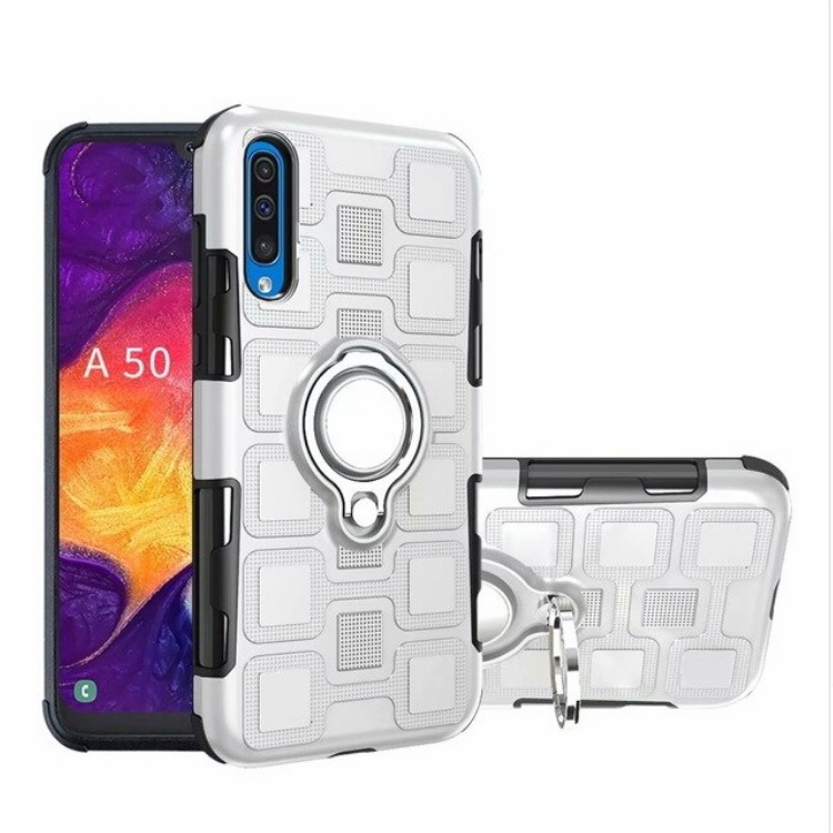 เคส Samsung Galaxy A50 / A50s / A30s #เคสฝาหลัง Hybrid TPU+PC มีแหวนสวมนิ้ว