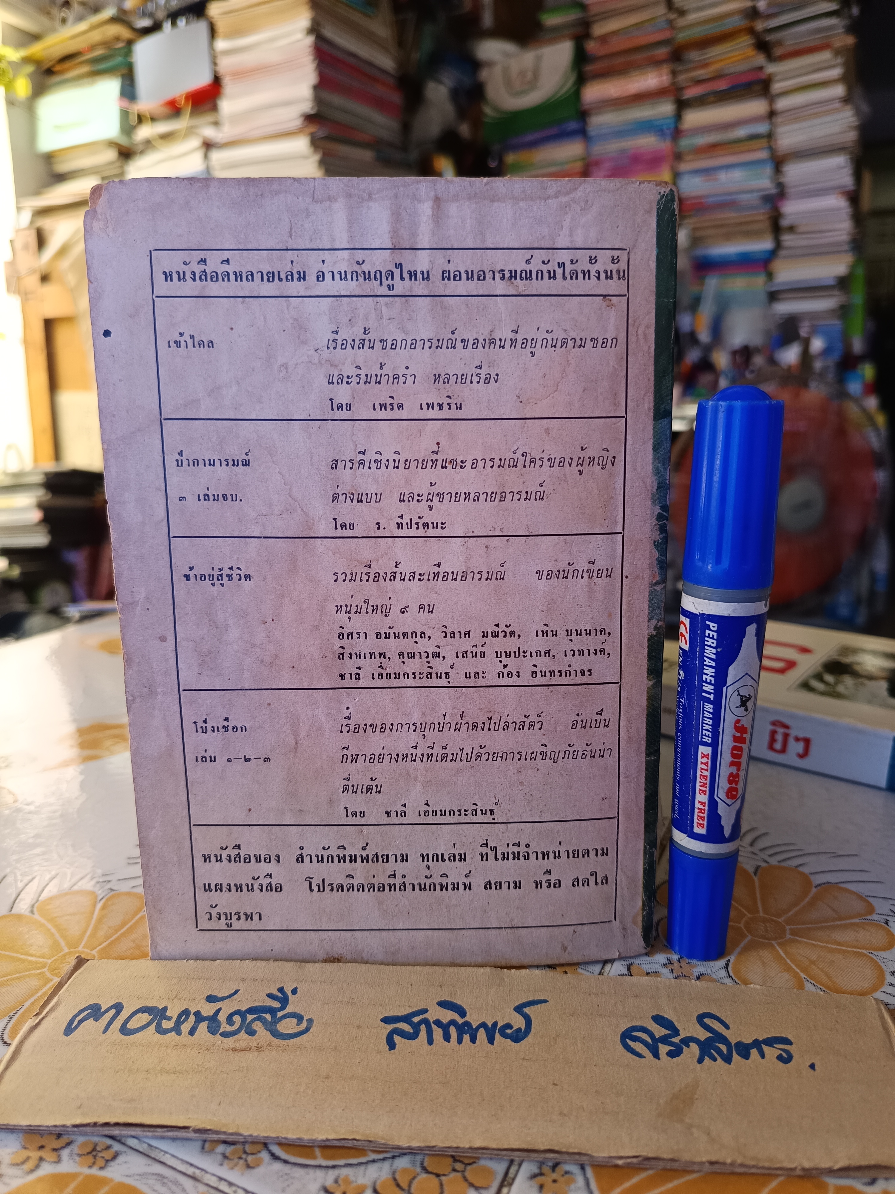 แรงปีศาจ โดย ชัย วิชิต สำนักพิมพ์สยาม พิมพ์ปีพ.ศ 2512 #หนังสือแนวผีๆ