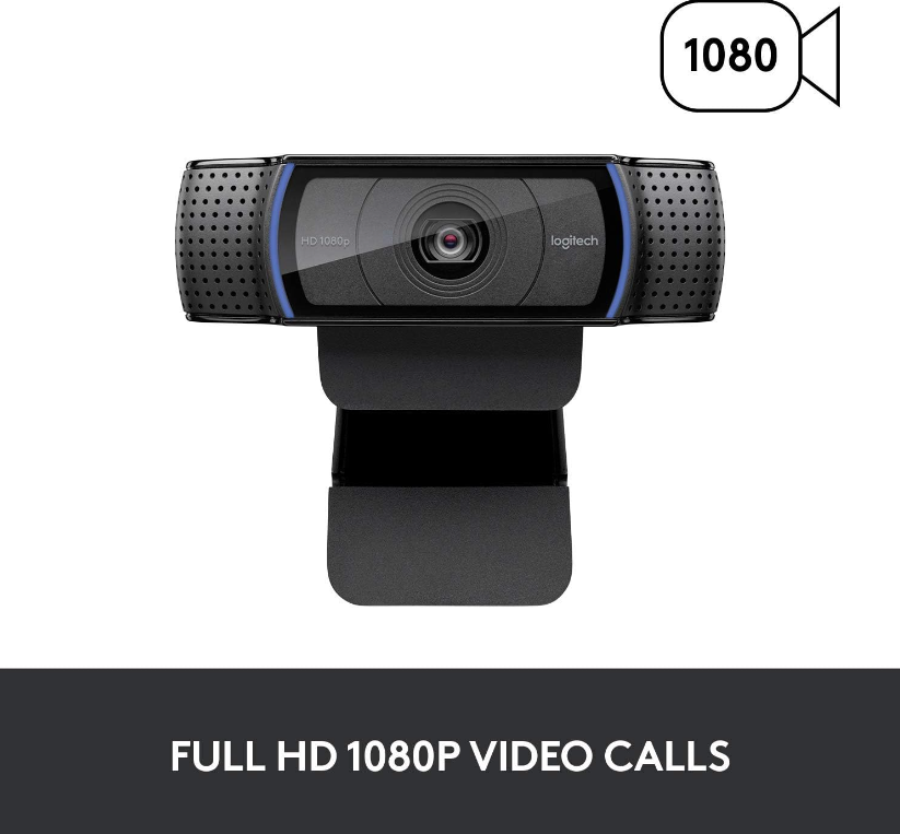 Logitech®)C920X Pro HD Webcam โลจิเทค เว็บแคม Call, Stream, Blog And Record Full HD 1080p/30fps Video Calling