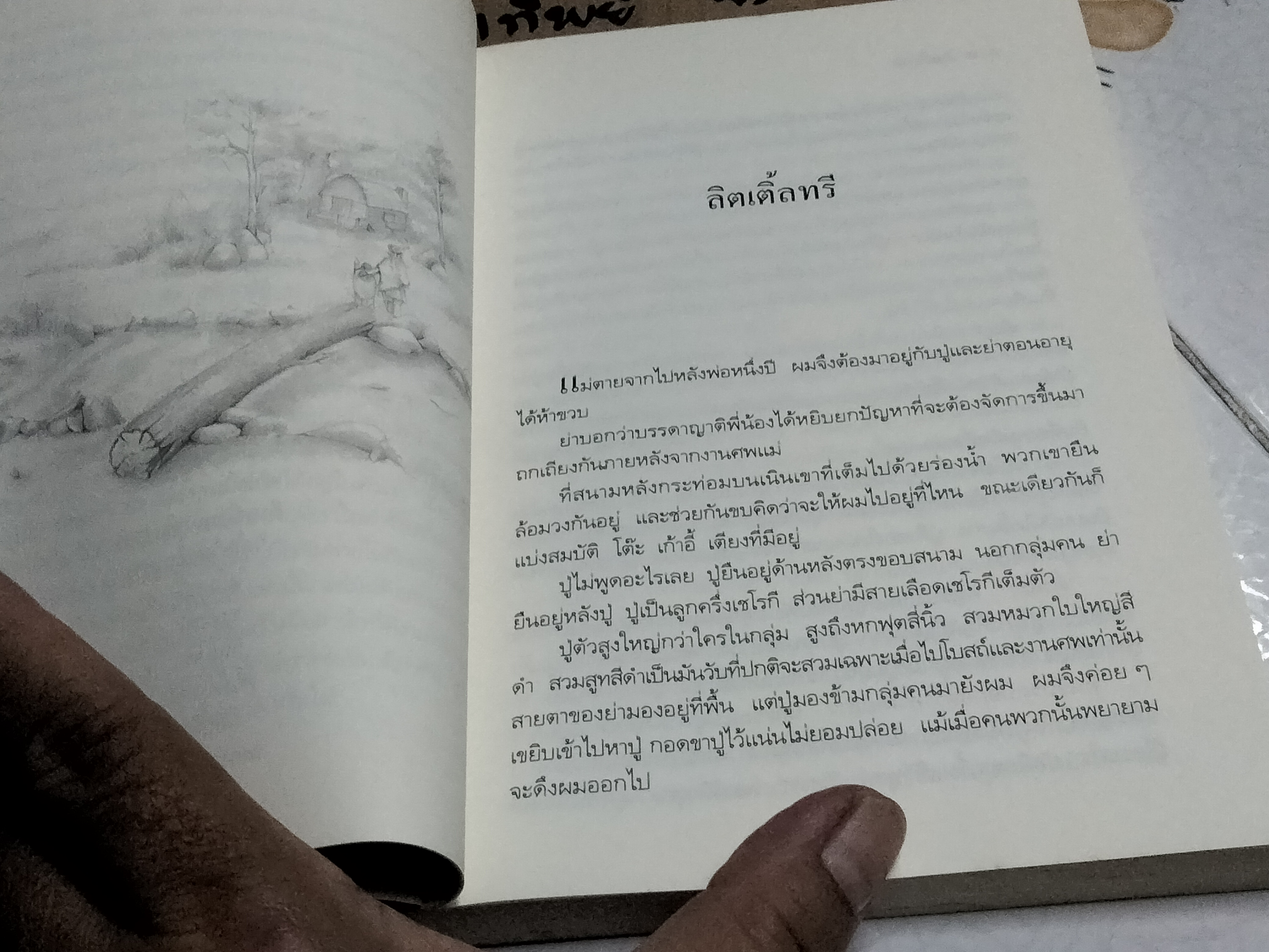 ลิตเติ้ลทรี The Education of Little Tree โดย ฟอร์เรส คาร์เตอร์ (Forrest Carter) แปลโดย กรรณิการ์ พรมเสาร์