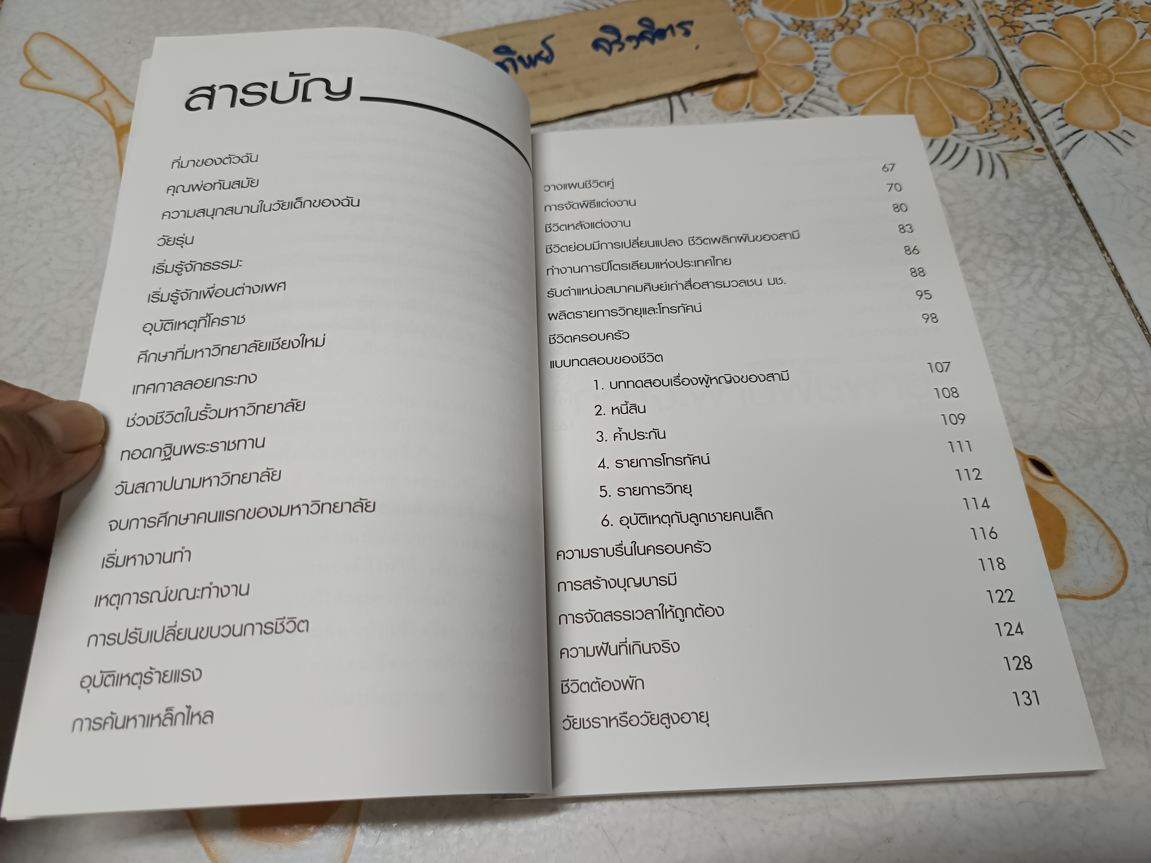 กว่าจะผ่านพ้นพายุ อัจฉรา กรรณสูต เขียน มนันยา ธนะภูมิ เรียบเรียง พิมพ์ครั้งแรกพ.ศ 2561