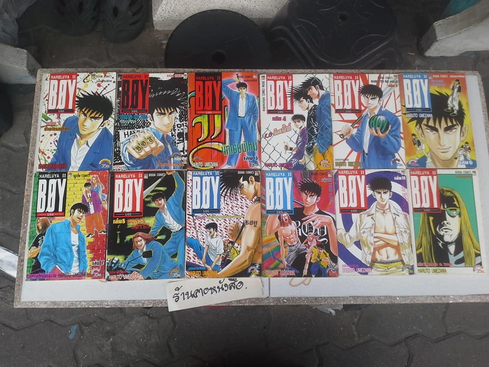 หนังสือการ์ตูน BOY HARELUYA ll 1-33 จบ ** สินค้าหมด**