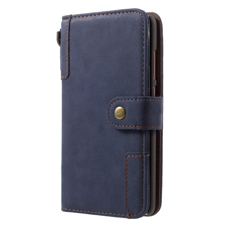 Case Huawei Mate 20 #เคสฝาพับแบบกระเป๋าสตางค์ Cowhide Leather Stand Wallet Stan