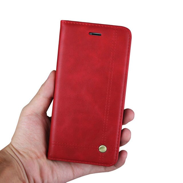 Case Huawei Nova 5T #เคสฝาพับหนัง PU Crazy Horse Texture Retro Leather Auto-absorbed Wallet คุณภาพดี