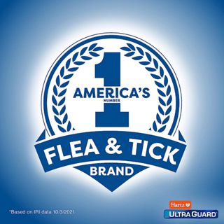 Hartz® UltraGuard Dual Action Flea & Tick Topical for Small Dogs 3 Tubes กำจัดเห็บหมัด สำหรับสุนัข