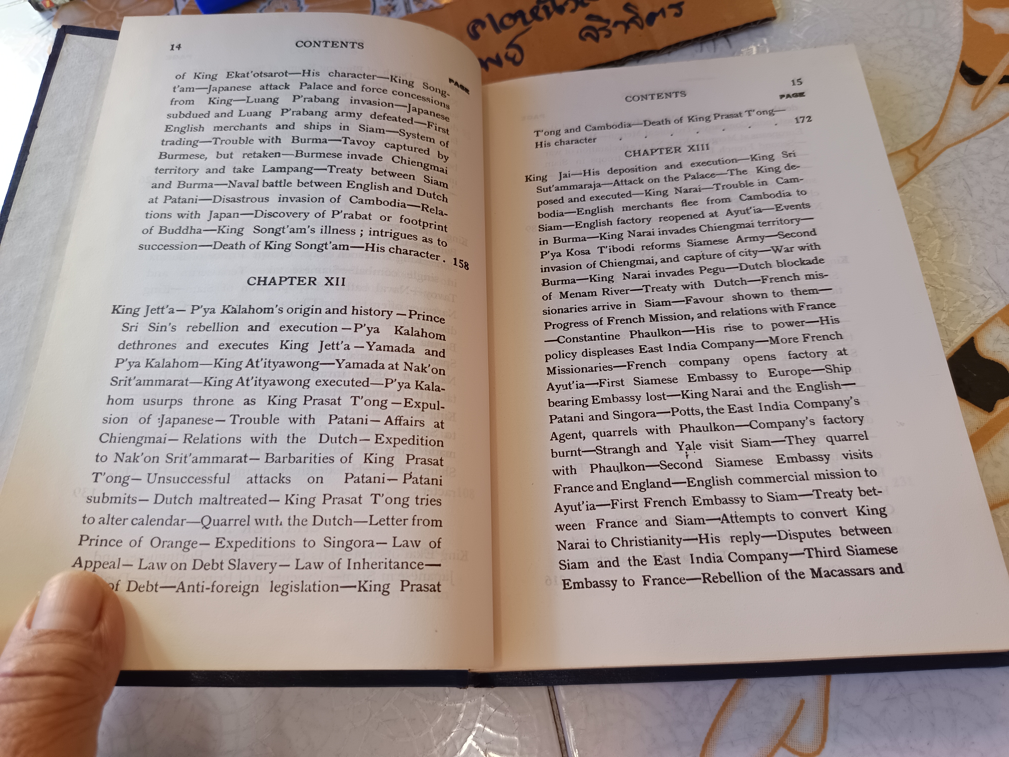 A History of Siam - W.A.R. Wood - Chalermnit Press , Bangkok , reprint 1982