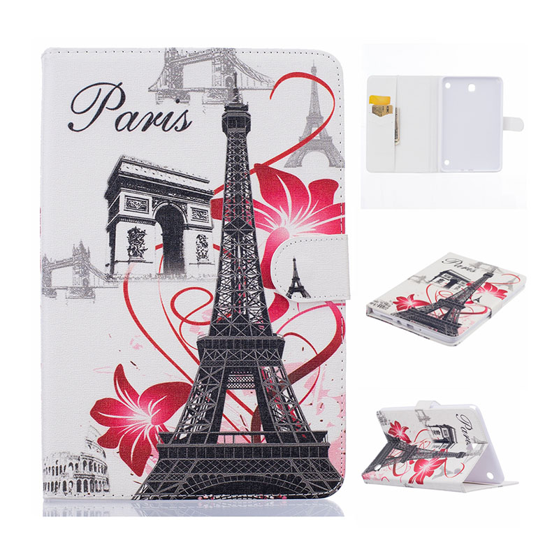 เคส Samsung Galaxy Tab A 8.0นิ้ว SM-T350 #เคสฝาพับสไตล์กระเป๋าสตางค์พิมพ์ลายสวยงาม