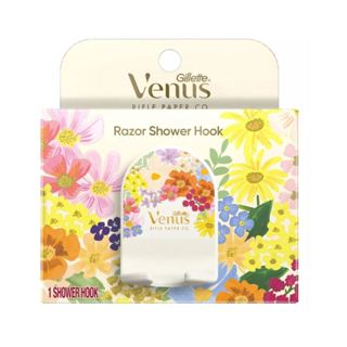 Gillette® Venus Razor Shower Hook Rifle Paper Co, 1 Count ตะขอแขวนมีดโกน และฝักบัว