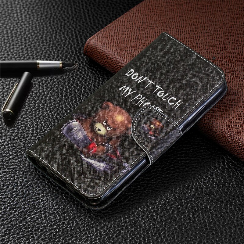 เคส Huawei Y9 Prime 2019 #เคสฝาพับกระเป๋าสตางค์หนัง PU พิมพ์ลายสวยๆ Pattern Printing Leather Wallet