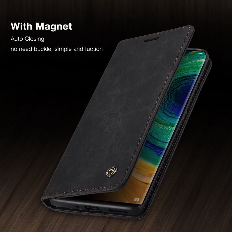 Case Huawei Mate 30 Pro #เคสฝาพับหนังกระเป๋าสตางค์ CASEME Auto-absorbed Leather Wallet